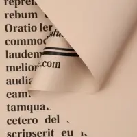 Пленка флористическая "Газета любви" 65мкм, 50х57 &plusmn;1см