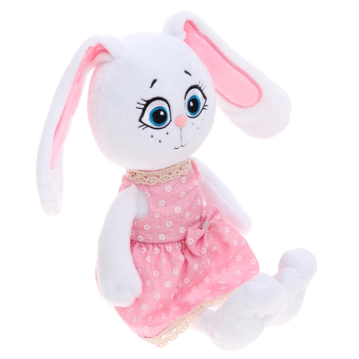 Мягкая игрушка «Зайка Эмми в платье», 25 см
