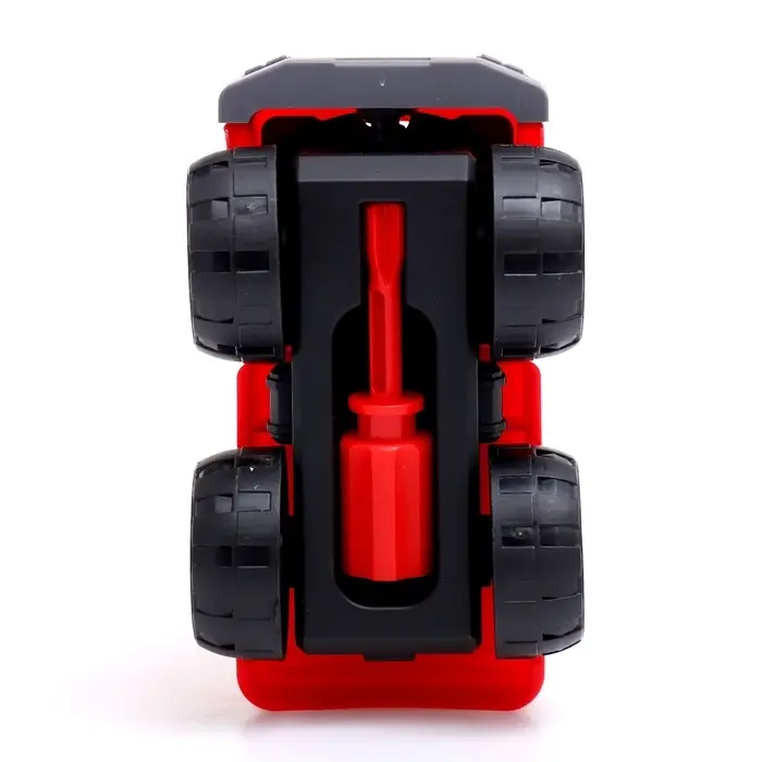 Конструктор винтовой &laquo;Пожарная машина&raquo;, с отвёрткой, 29 деталей