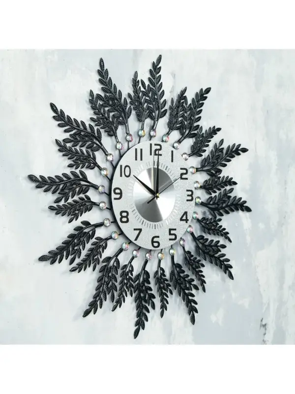 Часы настенные интерьерные &laquo;Эген&raquo;, серия: Ажур, дискретный ход, d=60 см, циферблат d=22 см, от батарейки 1хАА