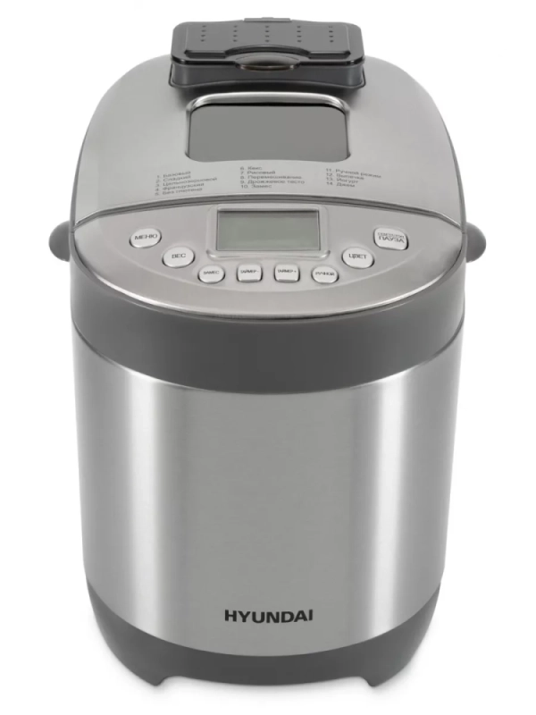 Хлебопечь HYBM-4082 550Вт серый