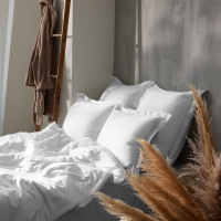 Пододеяльник SL Home Tencel 180*220 см , цв. белый