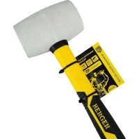 Киянка 450 г. белая, фиберглассовая рукоятка, BERGER BG1526