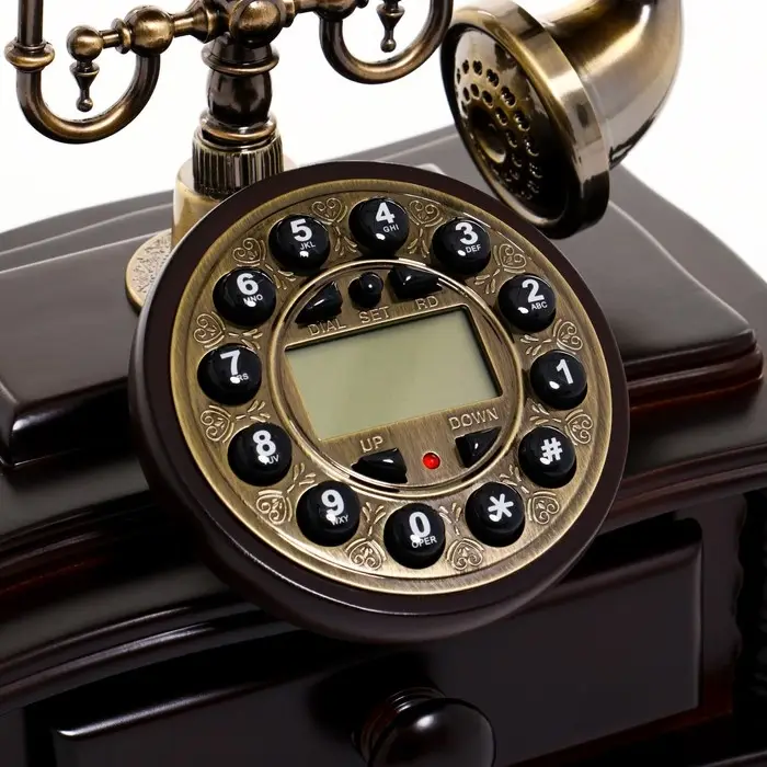 Ретро-телефон &laquo;Письменный стол&raquo;, шкатулка, 16&times;25&times;26 см