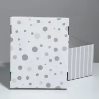 Коробка подарочная складная, упаковка, &laquo;Стильный дом&raquo;, 31&times;25.5&times;16 см