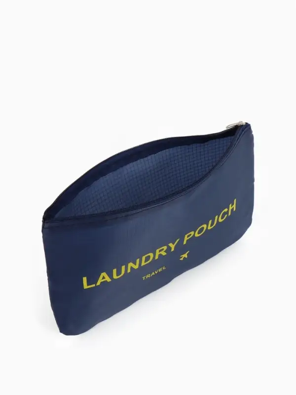 Дорожный набор органайзеров-косметичек на молниях, 6 в 1, синий