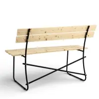 Скамейка деревянная, 120&times;50&times;82.5 см, для дачи и сада