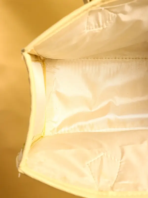 Сумка плетёная на застёжке из пандана, 35×12×40 см, жёлтая Сумка плетёная на застёжке из пандана, 35×12×40 см, жёлтая