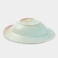 Тарелка для пасты Magistro Sand Ripples, d=22.5 см, 450 мл, фарфор, голубая