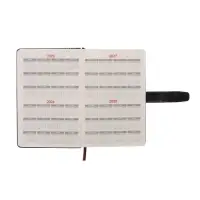 Ежедневник недатированный формат А5, с хлястиком, 128л, линия, пвх, Черный Ежедневник недатированный формат А5, с хлястиком, 128л, линия, пвх, Черный