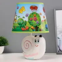 Лампа настольная RISALUX &laquo;Улитка&raquo;, Е14, 40 Вт, 20&times;20&times;31 см