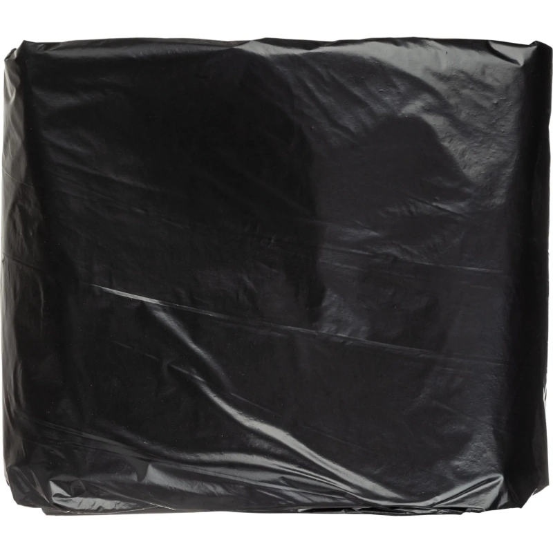 Мешки для мусора ПВД 160л 50 мкм 50шт/уп черный 90х110см