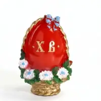 Свеча декоративная &laquo;Пасхальное яйцо в корзинке&raquo;, 7&times;10.5 см, 130 г