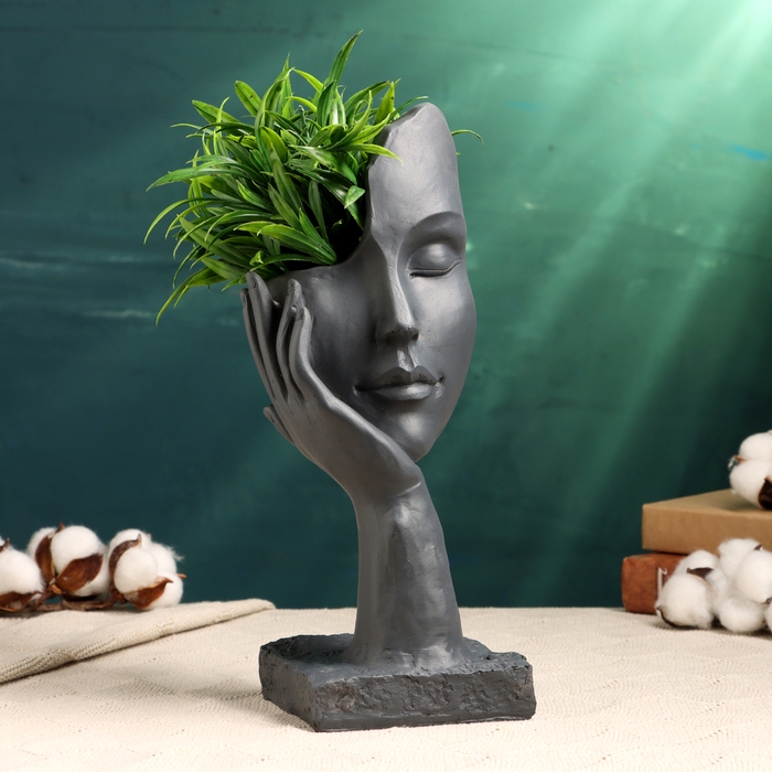 Кашпо - ваза  Кашпо - ваза "Сила любви" 31х12х12см