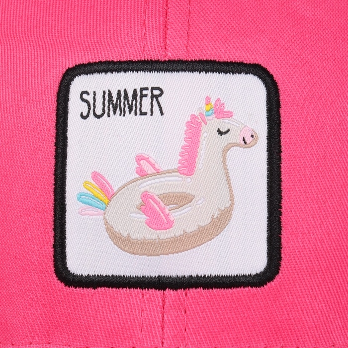 Кепка детская Summer, цвет розовый, р-р 52-54, 5-7 лет Кепка детская Summer, цвет розовый, р-р 52-54, 5-7 лет