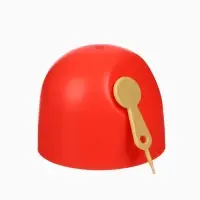 Бутылочка для кормления Крошка Я Baby time collection, широкое горло, от 6 мес., 240 мл, красная