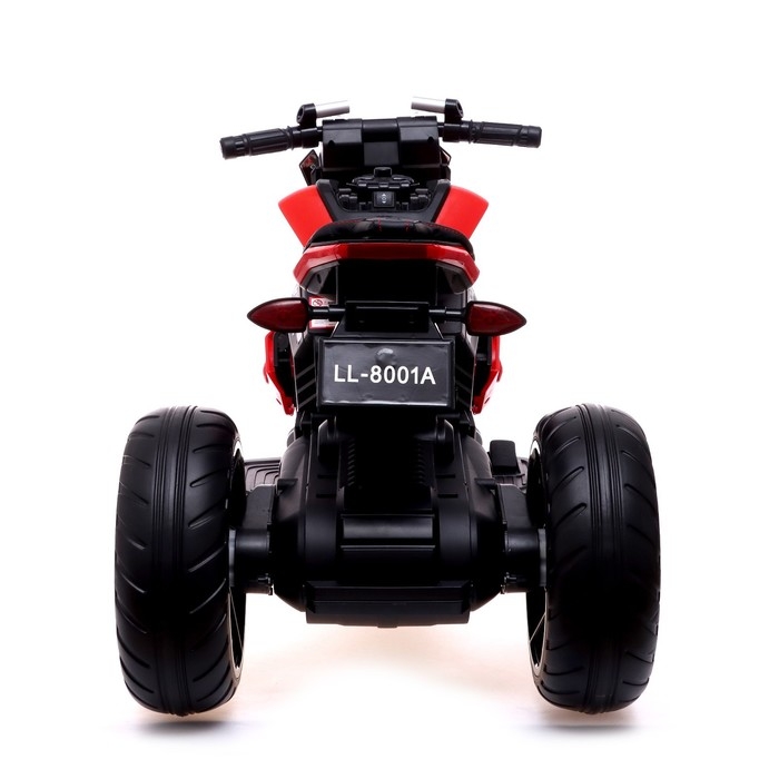 Электромотоцикл М1200, EVA колёса, кожаное сидение, 2 мотора, цвет красный Электромотоцикл М1200, EVA колёса, кожаное сидение, 2 мотора, цвет красный