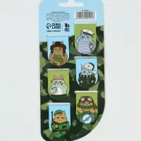 Закладки магнитные для книг, 6 шт "С 23 февраля" Закладки магнитные для книг, 6 шт "С 23 февраля"