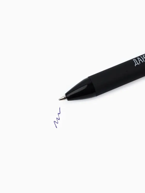 Ручка пластик автоматическая 0.7 мм «Школьные приколы», синяя паста, МИКС