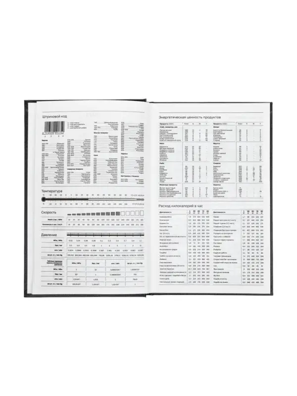 Ежедневник датир 2026г А5 168л б/вин, Черный Ежедневник датир 2026г А5 168л б/вин, Черный