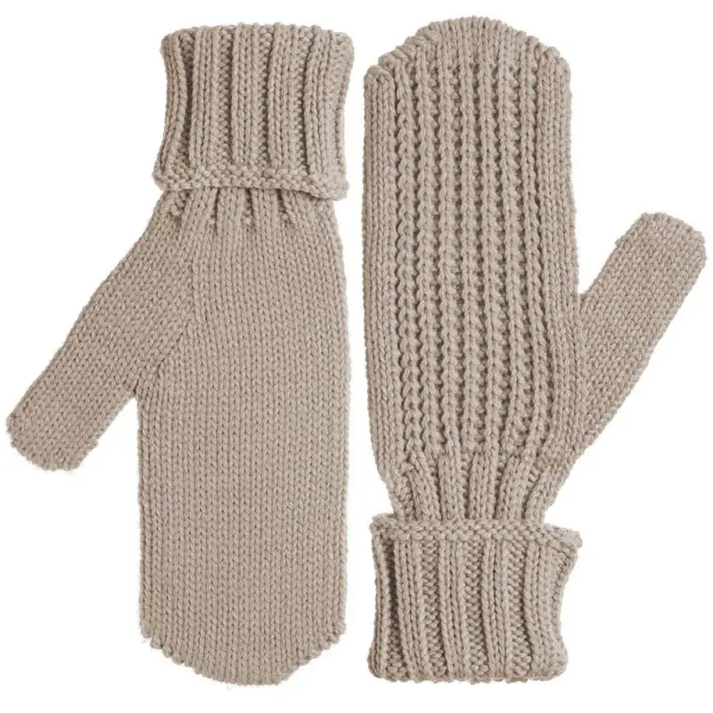 Варежки Nordkyn, бежевые, размер L/XL Варежки Nordkyn, бежевые, размер L/XL