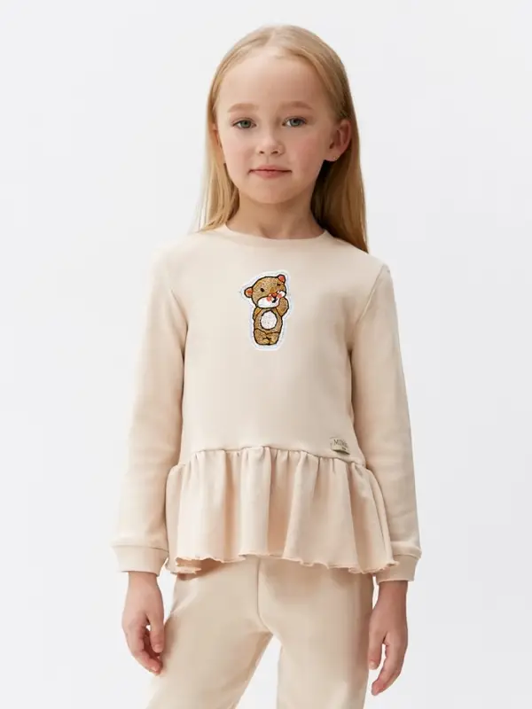 Наклейка на одежду «Медвежонок», с клеевой основой, 3.5×5.2 см, разноцветная Наклейка на одежду «Медвежонок», с клеевой основой, 3.5×5.2 см, разноцветная