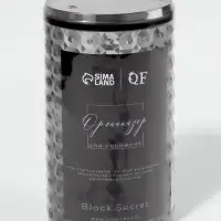 Органайзер для ватных дисков &laquo;Black Secret&raquo;, с крышкой, 18&times;10&times;7.5 см, чёрный