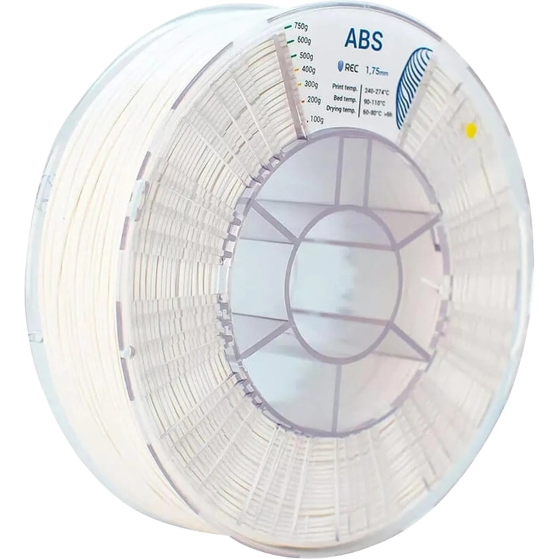 Катушка ABS пластик REC 1.75мм белый