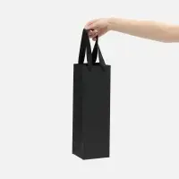 Пакет под бутылку Vindemia ver.2, черный