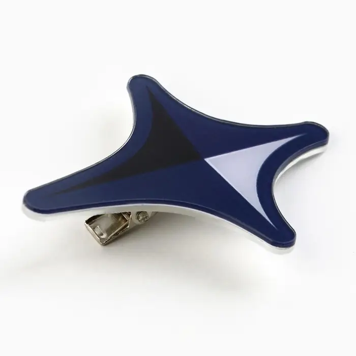 Заколки для волос на открытке «Аниме», 3,7 х 3,7 х 1 см