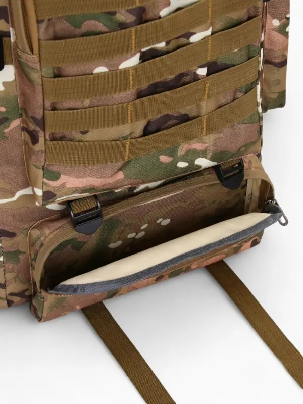 Рюкзак туристический Adventure мужской, 80 л, oxford, камуфляж мультикам