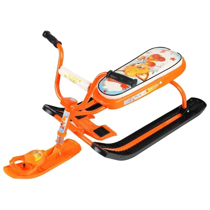 Снегокат «Ника джамп», оранжевый, СНД1/Л2 Nika Kids