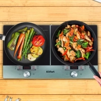 Инфракрасная настольная плита 2 конфорки КТ-155