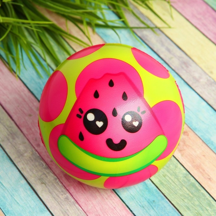 Мяч детский мягкий «Сладость», 10 см, виды МИКС Мяч детский мягкий «Сладость», 10 см, виды МИКС