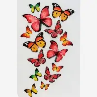 Термонаклейка &laquo;Бабочки&raquo;, 11&times;19.5 см
