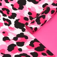 Пленка для цветов, "Эклер", бело-розовый, 57х57 см