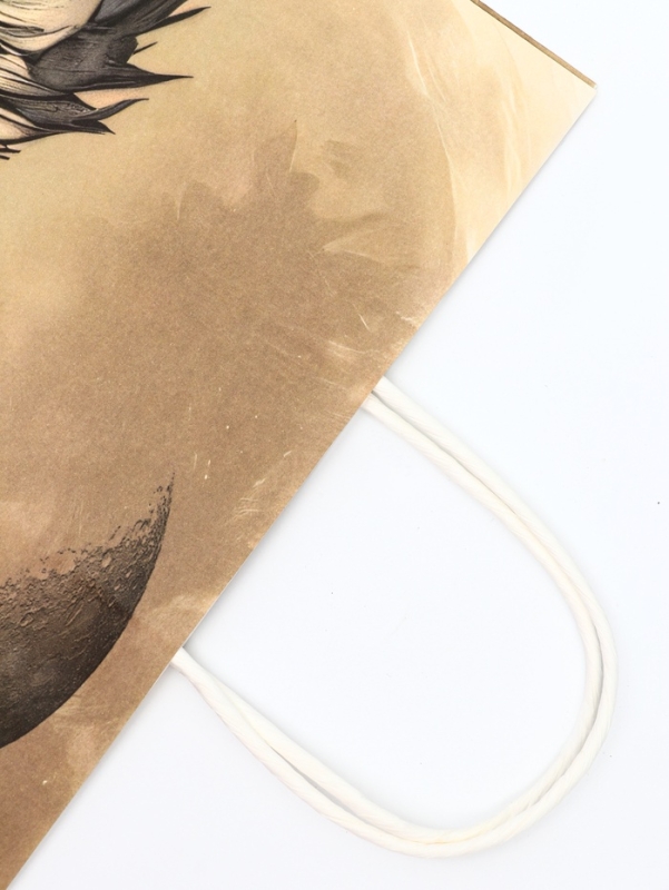 Пакет подарочный крафт Пакет подарочный крафт "Самому сильному" 26 х 11 х 32 См