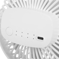 Вентилятор Centek&nbsp;CT-5045,настольный,аккум.1800мАч/5Вт/ 4ск/Клипса/Таймер8ч