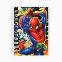 Блокнот А7, 28 листов, набор 4 шт., Марвел