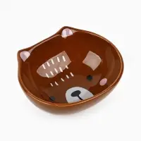 Тарелка суповая керамическая &laquo;Медведь&raquo;, 13&times;11&times;5.5 см, 300 мл