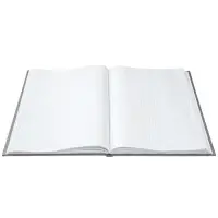 Книга учета А4, 144 листа, клетка, 200&times;290 мм, бумвинил, синий, блок офсетный