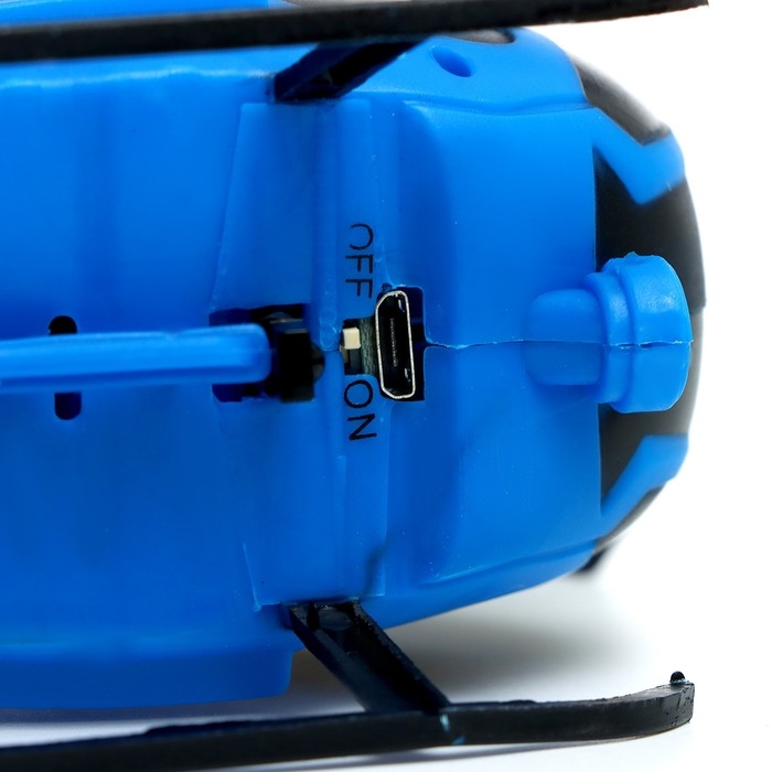 Вертолёт радиоуправляемый «Полиция», цвет синий Вертолёт радиоуправляемый «Полиция», цвет синий