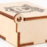 Коробка подарочная деревянная &laquo;Мужик&raquo; 8.5&times;6&times;3.5 см