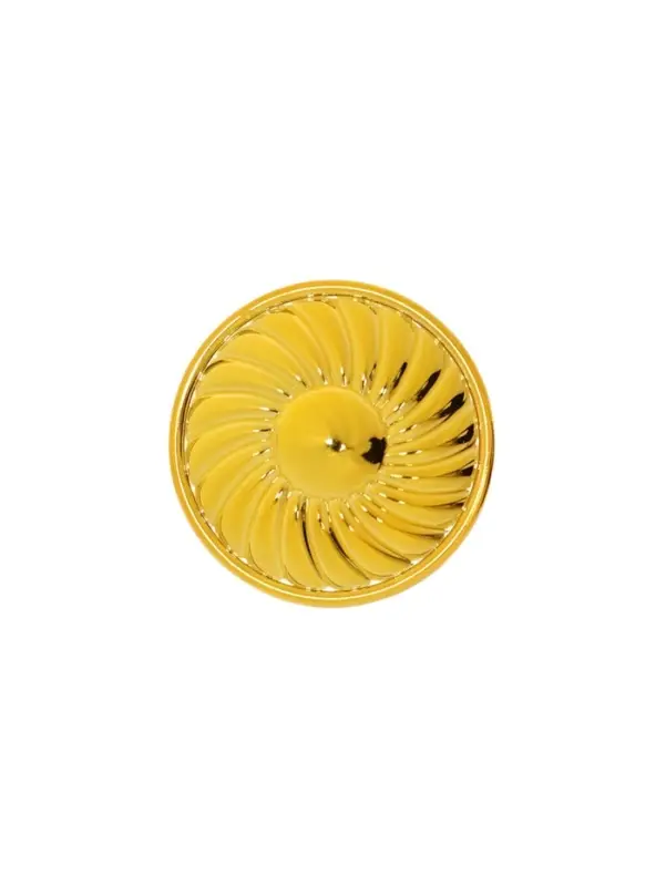 Ручка кнопка CAPPIO RK004, d=30 мм, золото, набор 10 шт.