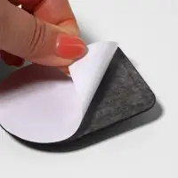 Подпяточники для обуви, клеевая основа, 8.3&times;6.5 см, пара, чёрные