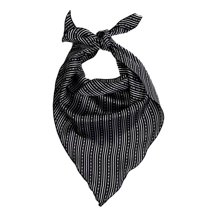 Бандана чёрная с рисунком, р. 85 × 44 см Бандана чёрная с рисунком, р. 85 × 44 см