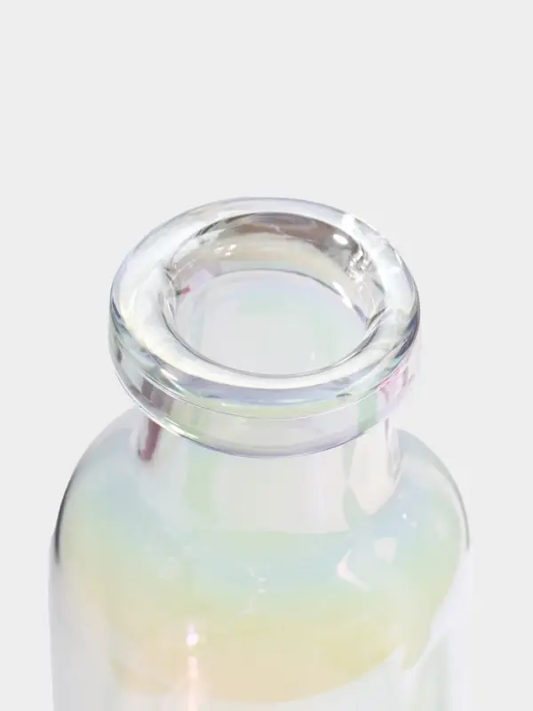 Ваза стекло настольная "Жюль" 25х9 см, прозрачный