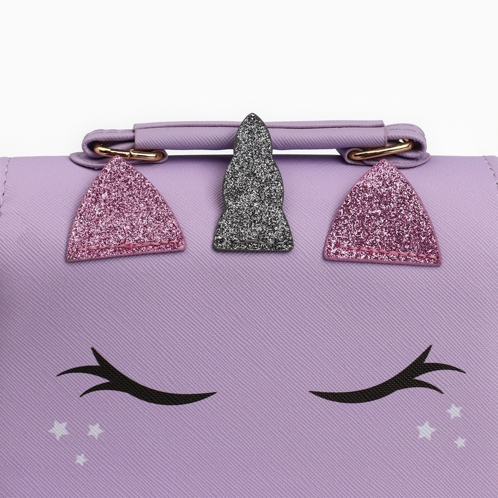 Детская сумка Детская сумка "Волшебный единорожик", с ушками р-р. 16*12*6.5 см