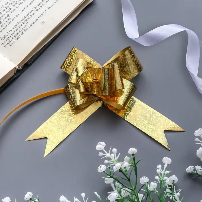 Бант - бабочка №3, золотой Бант - бабочка №3, золотой