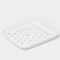 Пельменница IDEA, 35 ячеек, d=2.5 см, 25.5&times;28&times;2.9 см, пластик, белый